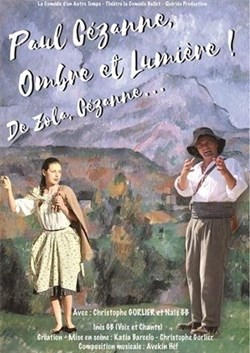 Affiche de Paul Cézanne, ombre et lumière !