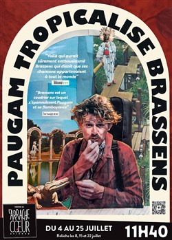 Affiche de Paugam tropicalise Brassens
