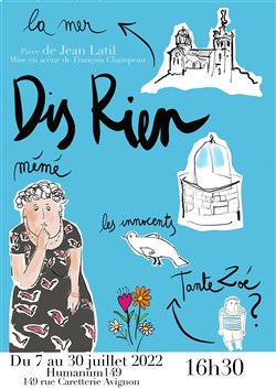 Affiche de Jean Latil dans Dis rien