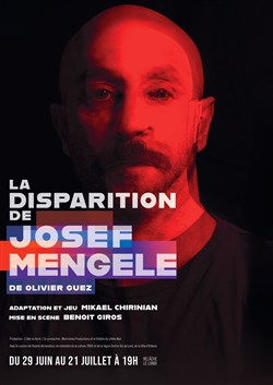 Affiche de La disparition de Josef Mengele