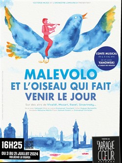 Affiche de Malévolo et l'oiseau qui fait venir le jour