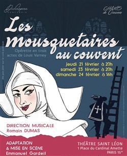 Affiche de Les Mousquetaires au couvent