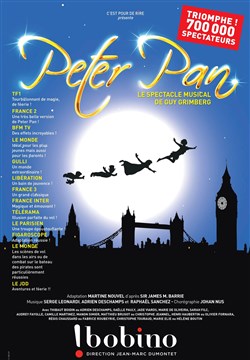 Affiche de Peter Pan le spectacle musical
