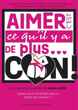 Affiche de Aimer c'est ce qu'il y a de plus... con !