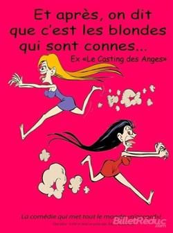 Affiche de Et après, on dit que c'est les blondes qui sont connes