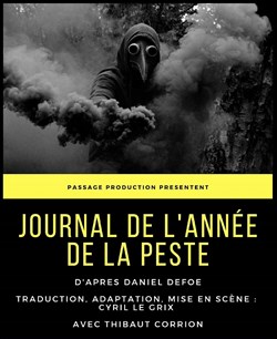 Affiche de Journal de l'Année de la Peste