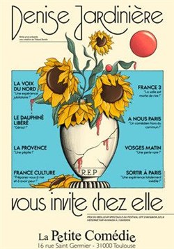 Affiche de Denise Jardinière vous invite chez elle