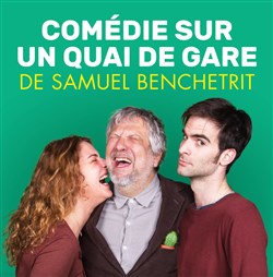Affiche de Comédie sur un quai de gare