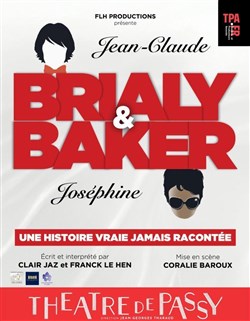 Affiche de Brialy / Baker : Jean-Claude et Joséphine