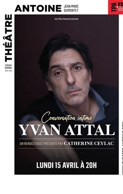 Affiche de Conversation intime Yvan Attal