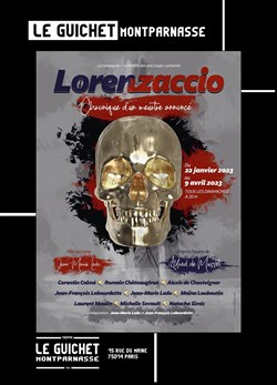 Affiche de Lorenzaccio, chronique d'un meurtre annoncé