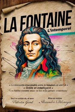 Affiche de La Fontaine L'intemporel