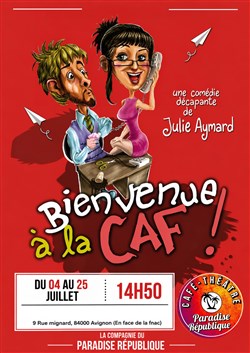 Affiche de Bienvenue à la CAF !