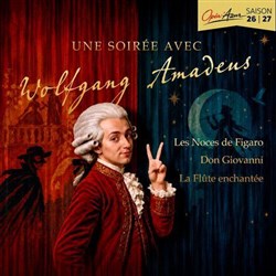 Affiche de Opér'Azur : Hommage à Mozart, Une soirée avec Wolfgang Amadeus