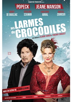 Affiche de Des larmes de crocodile | avec Popeck et Jeane Manson
