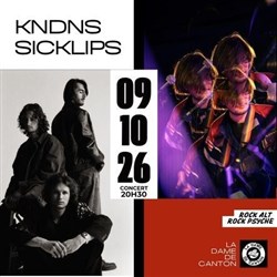 Affiche de KNDNS x Sicklips