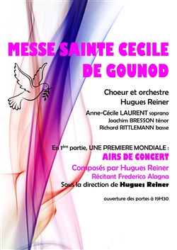 Affiche de Messe de Sainte Cécile de Charles Gounod