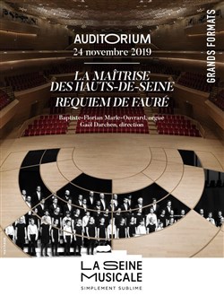 Affiche de La maîtrise des Hauts de Seine - Requiem de Faure