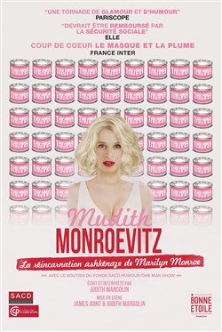 Affiche de Mudith Monroevitz : La réincarnation ashkénaze de Marylin Monroe
