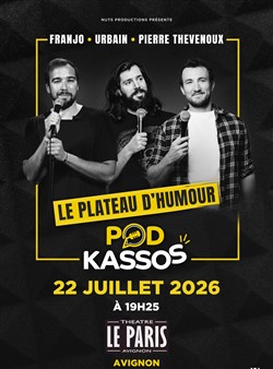 Affiche de Podkassos, le podcast en live