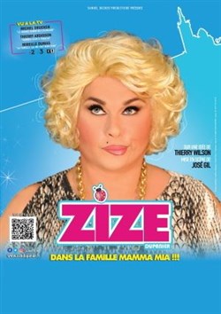 Affiche de Zize dans La famille Mamma Mia !