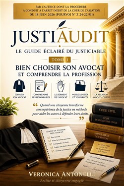 Affiche de Justiaudit : masterclass du justiciable éclairé
