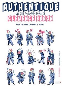 Affiche de Clémence Baron dans Authentique
