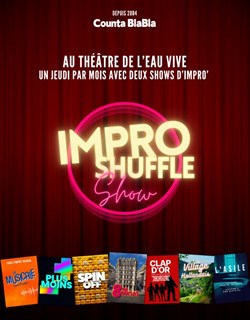 Affiche de Impro Shuffle show