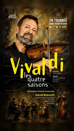 Affiche de Vivaldi / Mozart / Caccini / Massenet / Monti | Quimper