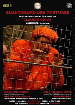 Affiche de Guantanamo des tortures
