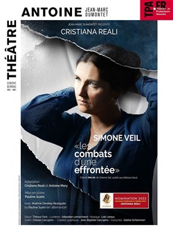 Affiche de Simone Veil : Les combats d'une effrontée | avec Cristiana Reali