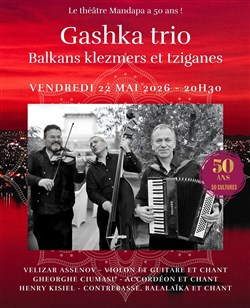 Affiche de Gashka trio - Balkans klezmers et tziganes
