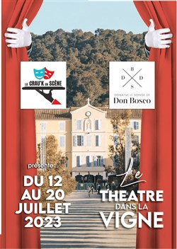 Affiche de Théâtre dans la Vigne