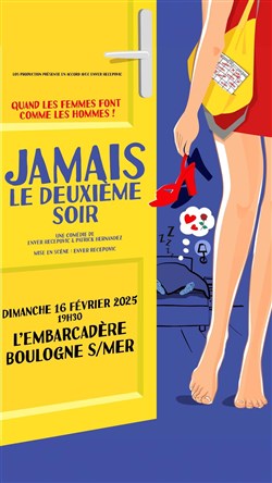 Affiche de Jamais le deuxième soir