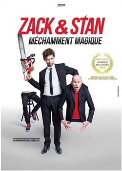 Affiche de Zack & Stan dans Méchamment Magique