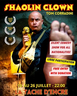 Affiche de Tom Corradini dans Shaolin Clown
