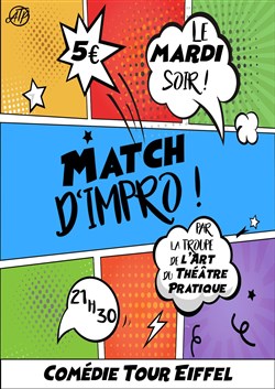 Affiche de Match d'impro !