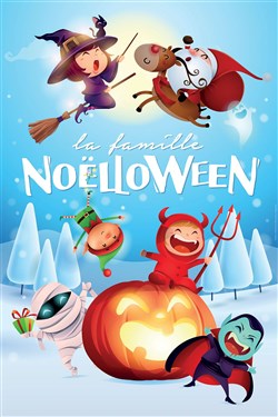 Affiche de La famille Noëlloween