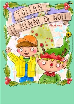 Affiche de Tollan et le renne de Noël (Version 3 à 10 ans)