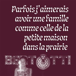 Affiche de Parfois j'aimerais avoir une famille comme celle de la petite maison dans la prairie
