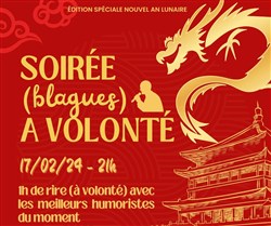 Affiche de Soirée (blagues) à volonté