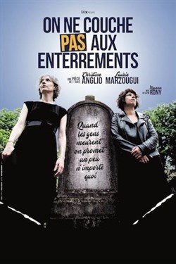 Affiche de On ne couche pas aux enterrements