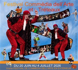 Affiche de Le bourgeois gentilhomme | Festival De Commedia Dell'arte, 9ème Edition