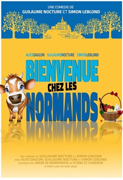 Affiche de Bienvenue chez les Normands
