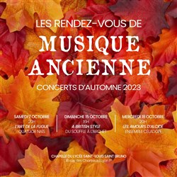 Affiche de L'art de la fugue : de Bach à Mozart