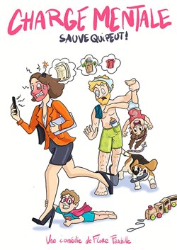 Affiche de Charge mentale, sauve qui peut !
