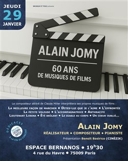 Affiche de Alain Jomy : 60 ans de Musiques de Films