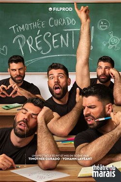Affiche de Timothée Curado dans Présent !