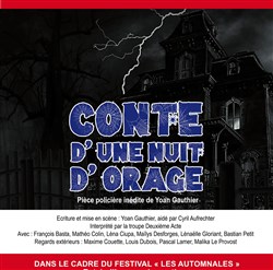 Affiche de Conte d'une nuit d'orage