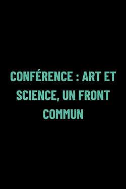 Affiche de Art et science, un front commun